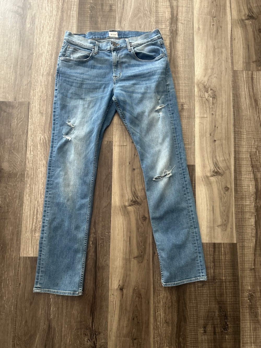 Hudson Jeans Light Blue Slim Straight Jeans